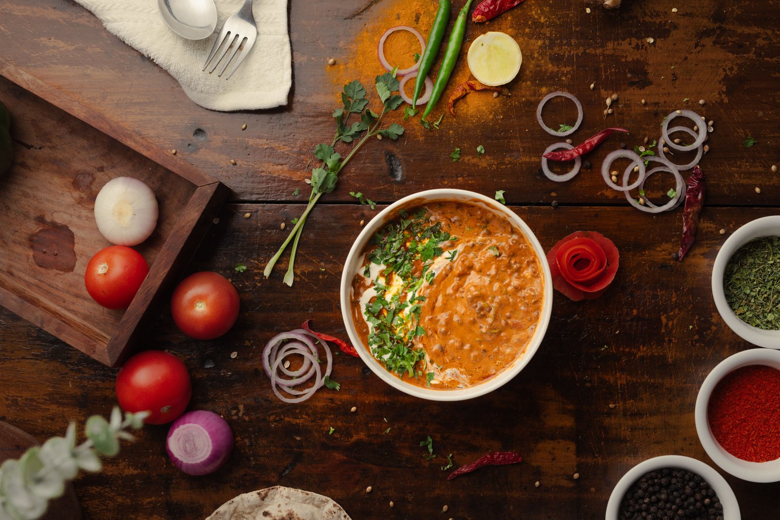 Indian cuisine at Hotel Rajputana International